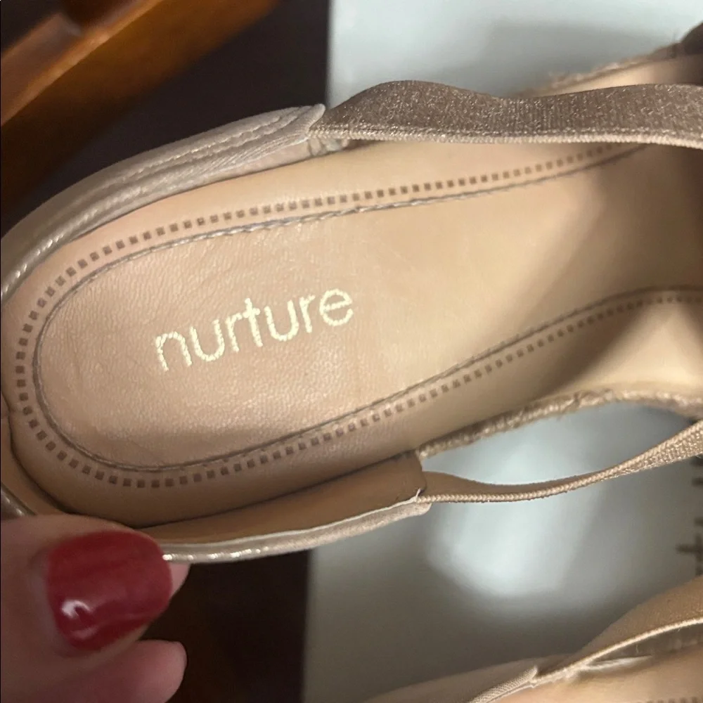 Nurture Cantrell perforated leather upper slip on #5